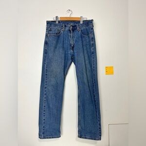 Levi's Straight-Leg Denim Jeans - Medium Blue